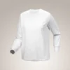 T-shirt à col rond et manches longues Kragg Cotton Bird pour femme