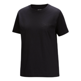T-shirt à col rond Kragg Cotton Little Bird « Noir »