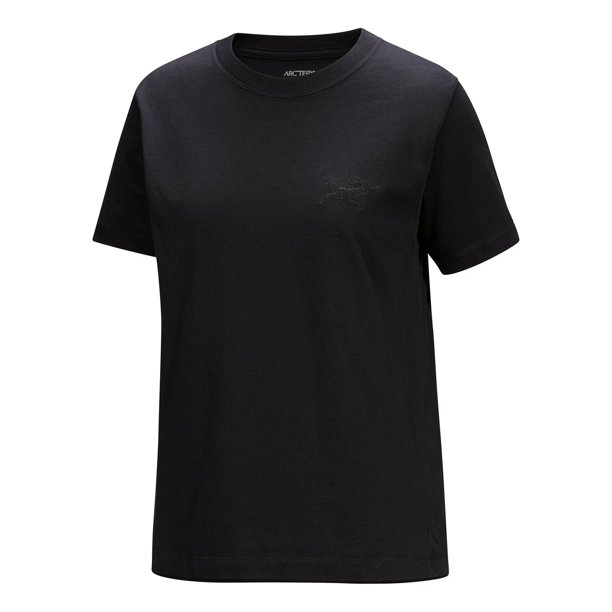 T-shirt à col rond Kragg Cotton Little Bird « Noir »