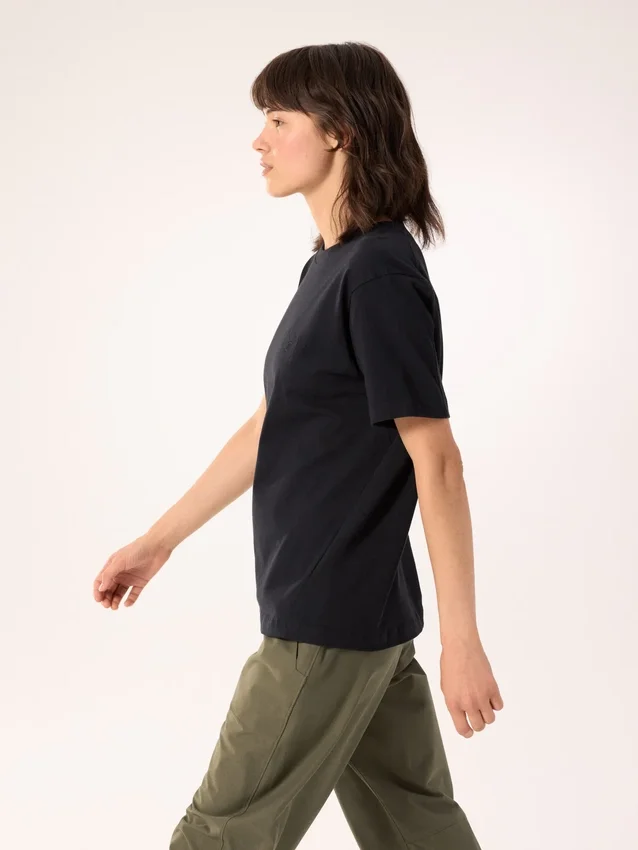 T-shirt à col rond Kragg Cotton Little Bird SS pour femme