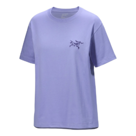 T-shirt à col rond Kragg Cotton Little Bird « Violet »