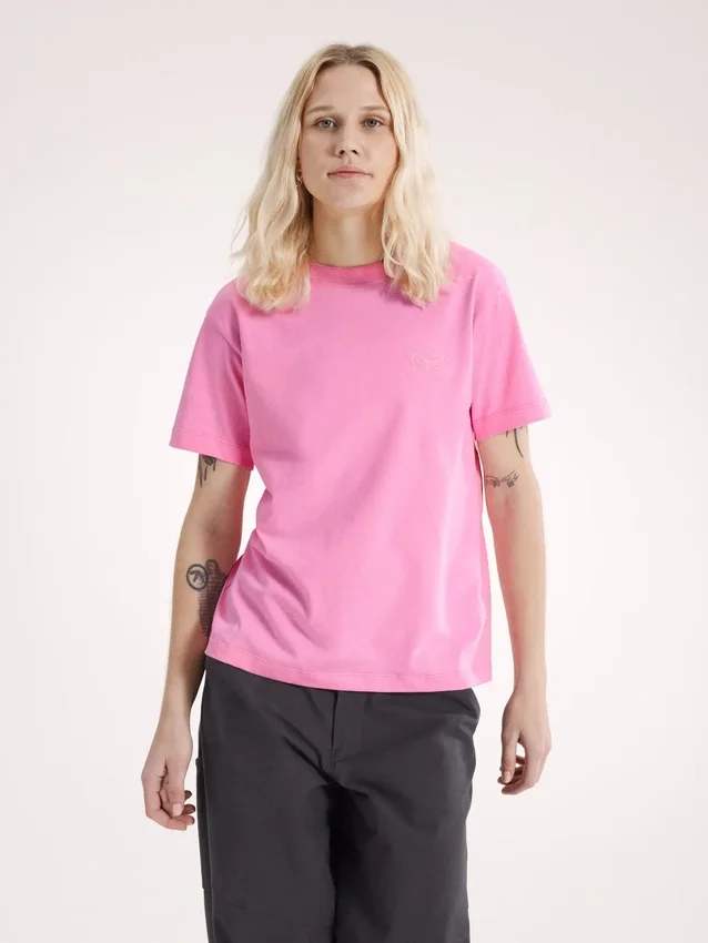 T-shirt à col rond Kragg en coton « Little Bird » SS pour femme