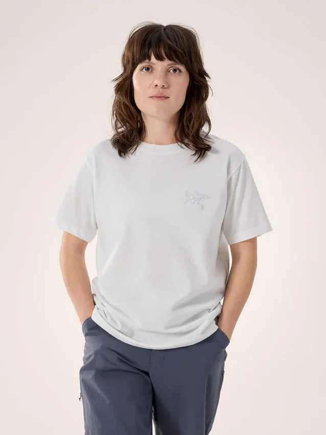T-shirt à col rond Kragg en coton « Little Bird » SS pour femme