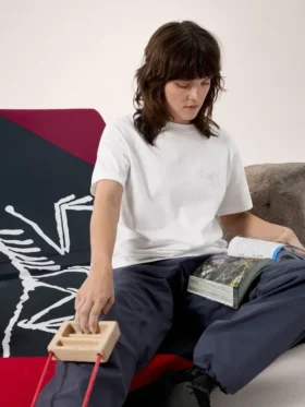 T-shirt à col rond Kragg en coton « Little Bird » SS pour femme