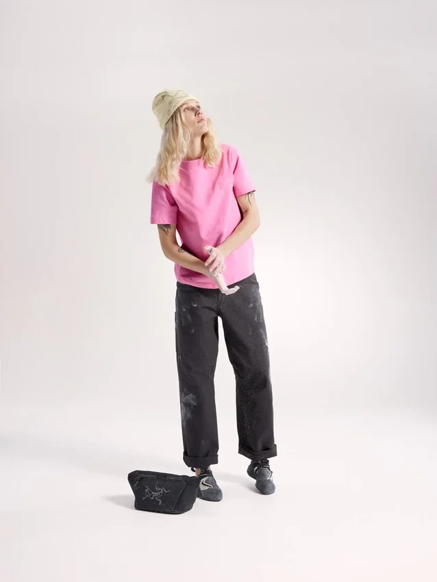 T-shirt à col rond Kragg en coton « Little Bird » SS pour femme