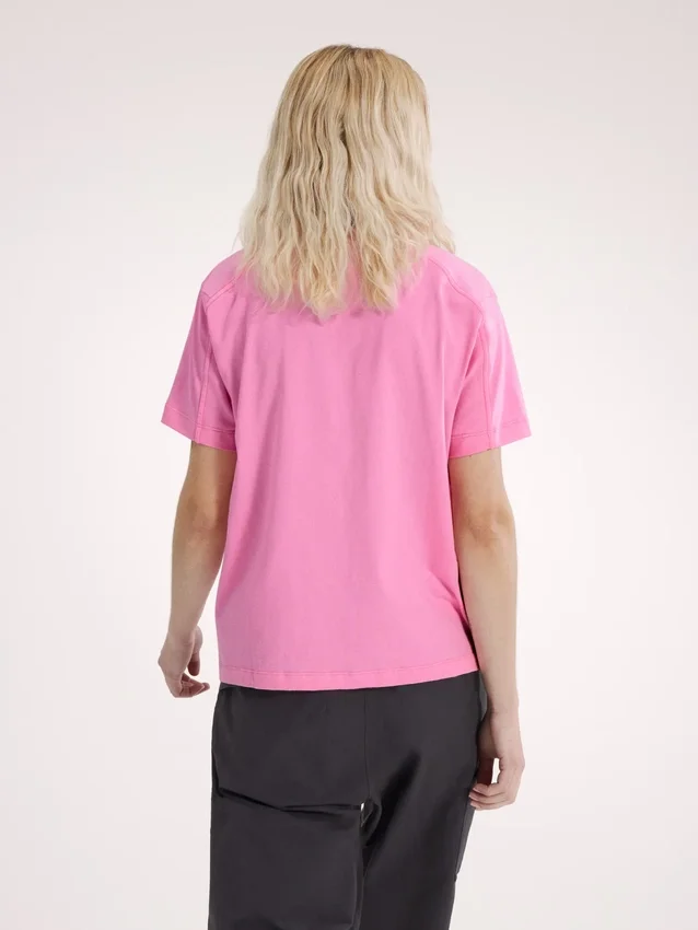 T-shirt à col rond Kragg en coton « Little Bird » SS pour femme