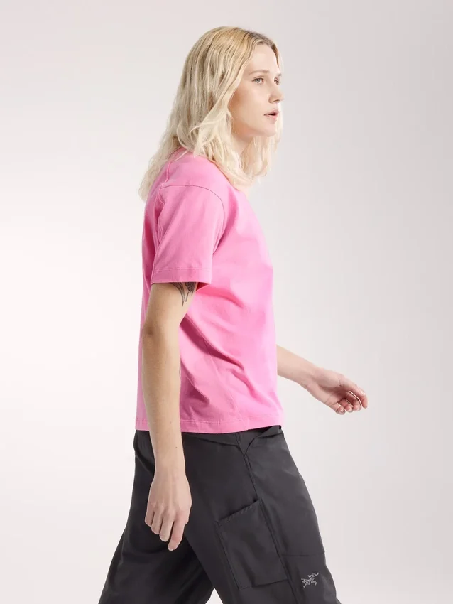 T-shirt à col rond Kragg en coton « Little Bird » SS pour femme