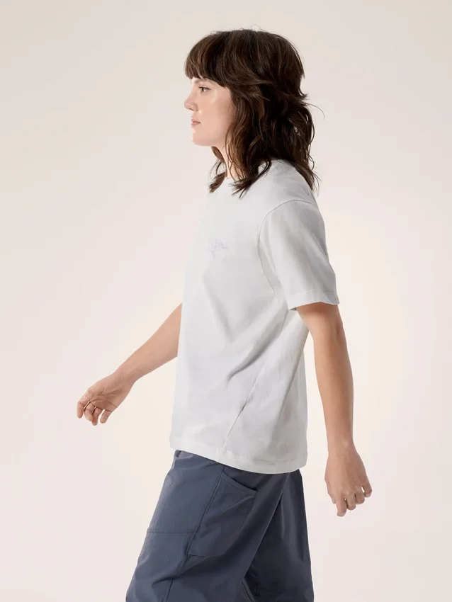 T-shirt à col rond Kragg en coton « Little Bird » SS pour femme