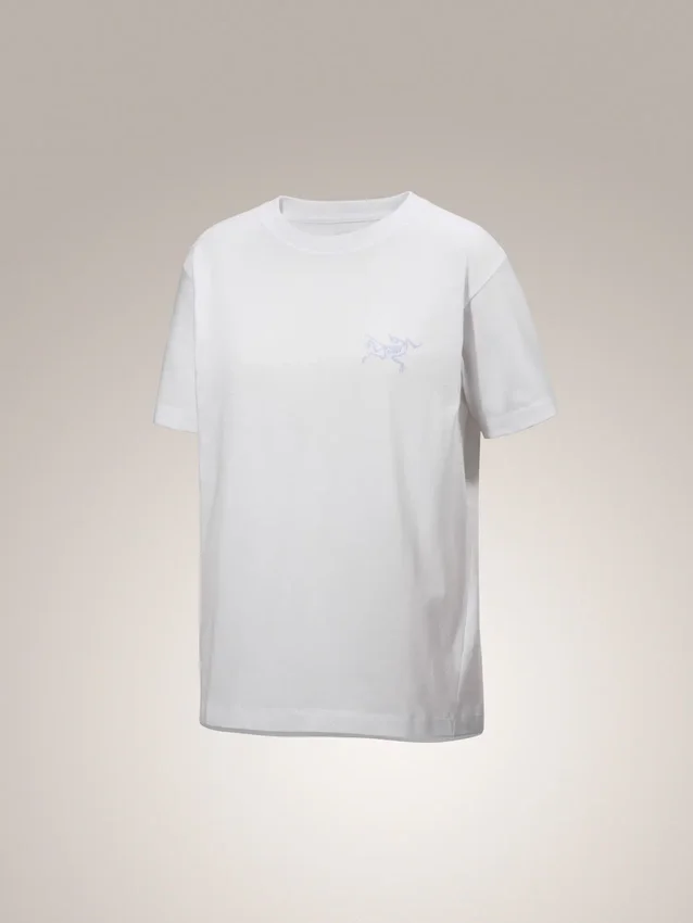 T-shirt à col rond Kragg en coton « Little Bird » SS pour femme
