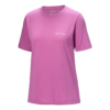 T-shirt à col rond Kragg SL Cotton Blurred Bird « Pink »