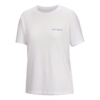T-shirt à col rond Kragg SL Cotton Blurred Bird « White »