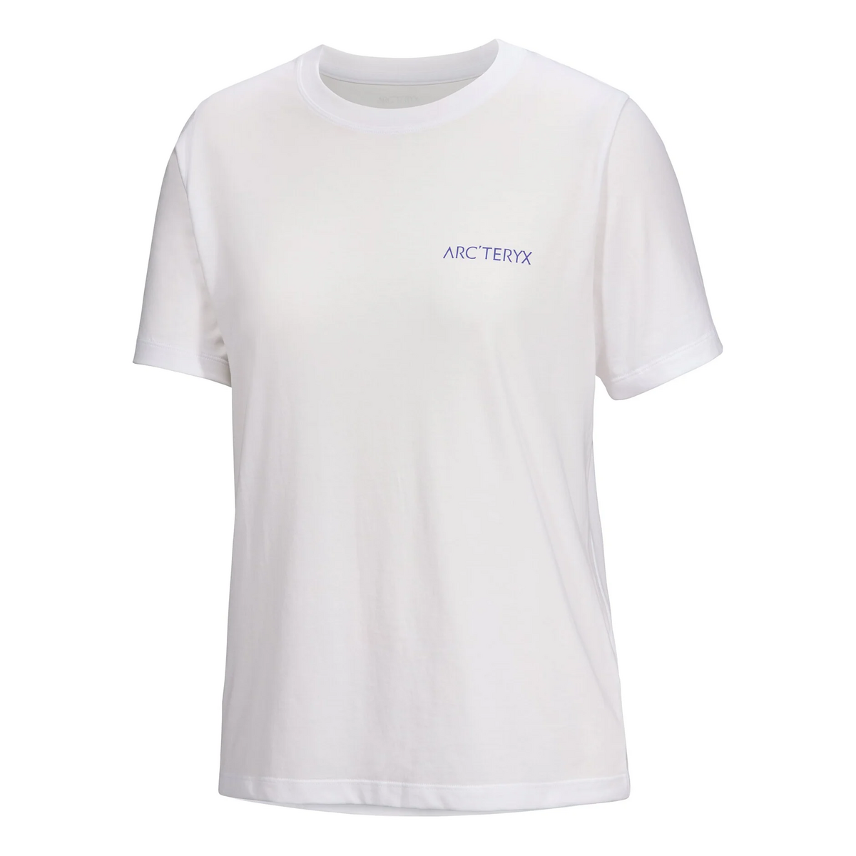T-shirt à col rond Kragg SL Cotton Blurred Bird « White »