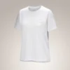 T-shirt à col rond Kragg SL Cotton Emblem SS pour femme