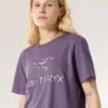 T-shirt à col rond Kragg SL Cotton Heatmap SS pour femme