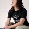 T-shirt à col rond Kragg SL Cotton Heatmap SS pour femme