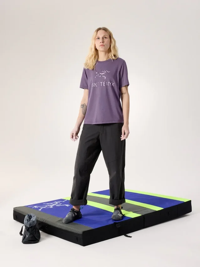 T-shirt à col rond Kragg SL Cotton Heatmap SS pour femme