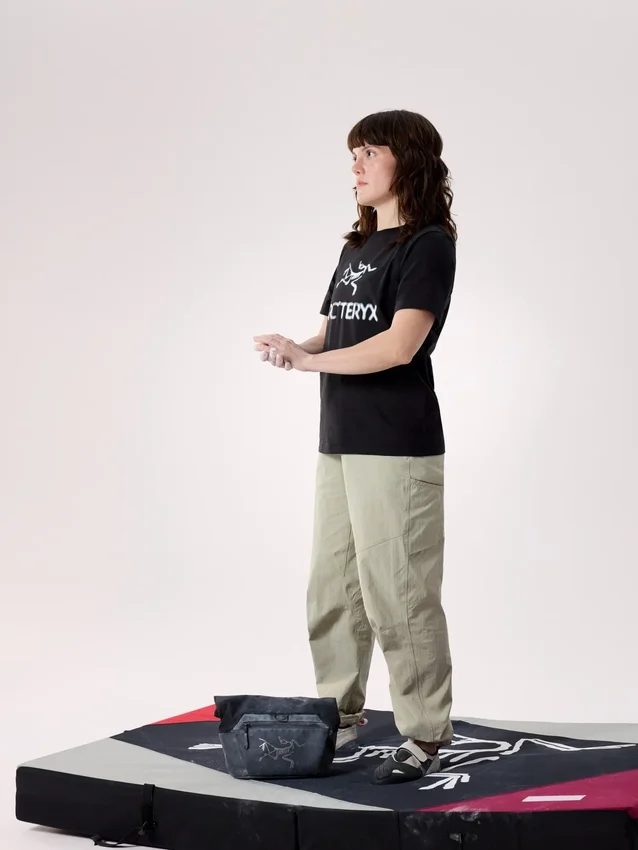T-shirt à col rond Kragg SL Cotton Heatmap SS pour femme