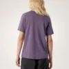 T-shirt à col rond Kragg SL Cotton Heatmap SS pour femme