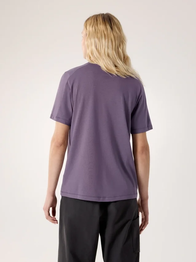 T-shirt à col rond Kragg SL Cotton Heatmap SS pour femme
