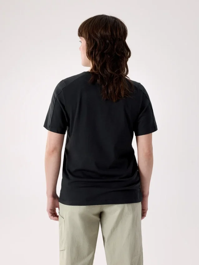 T-shirt à col rond Kragg SL Cotton Heatmap SS pour femme