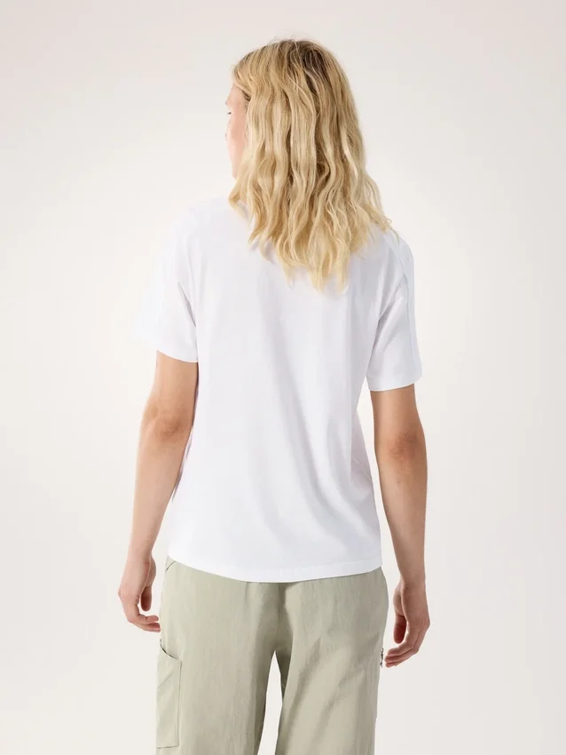 T-shirt à col rond Kragg SL Cotton Heatmap SS pour femme