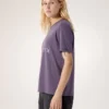 T-shirt à col rond Kragg SL Cotton Heatmap SS pour femme