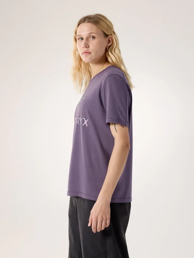 T-shirt à col rond Kragg SL Cotton Heatmap SS pour femme