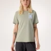 T-shirt à col rond Kragg SL Cotton Superbloom SS pour femme