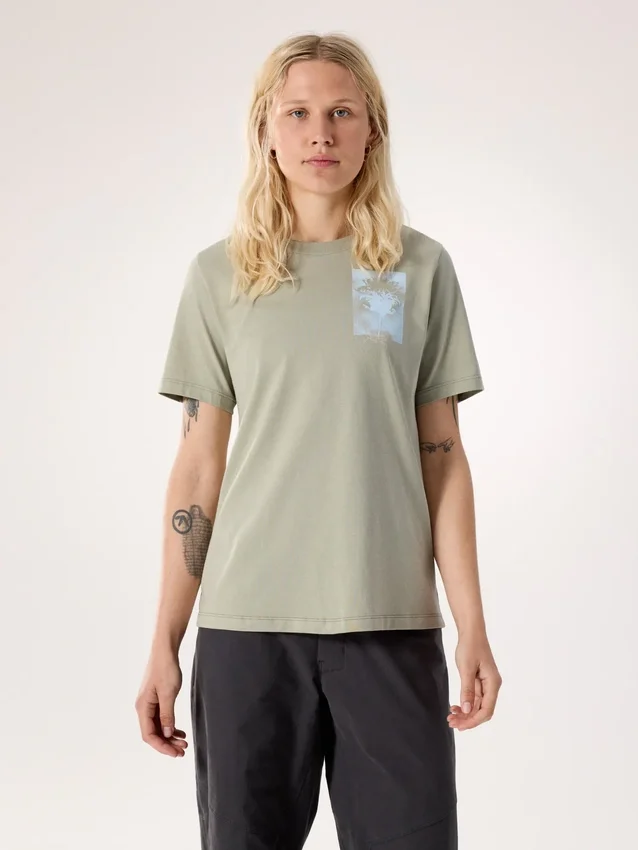T-shirt à col rond Kragg SL Cotton Superbloom SS pour femme