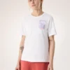 T-shirt à col rond Kragg SL Cotton Superbloom SS pour femme