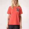 T-shirt à col rond Kragg SL Cotton Superbloom SS pour femme