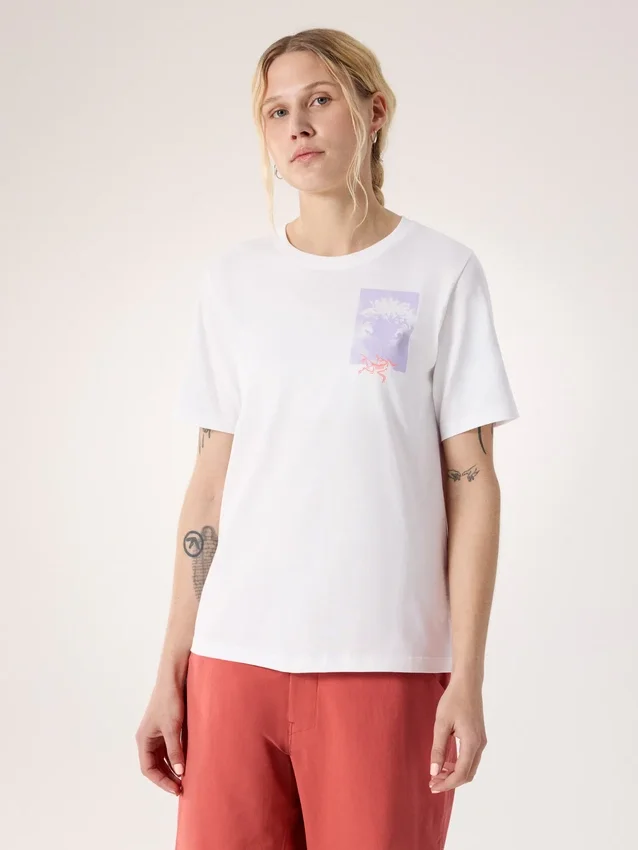 T-shirt à col rond Kragg SL Cotton Superbloom SS pour femme