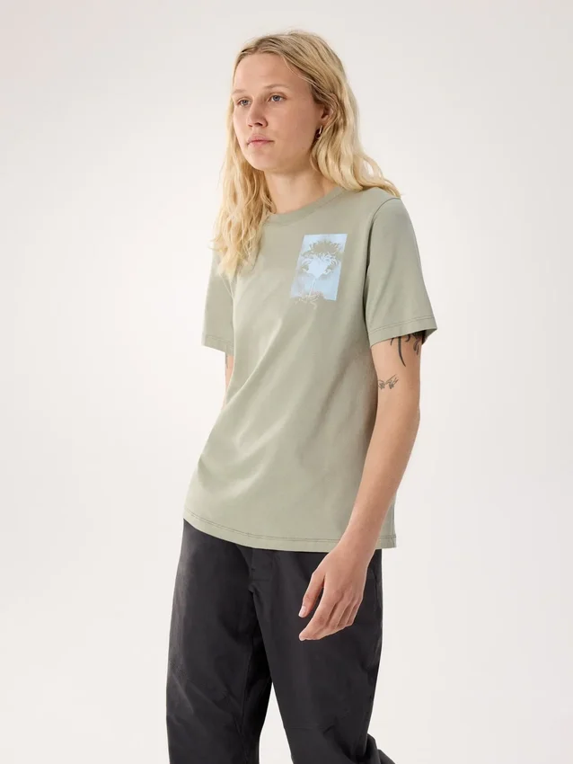 T-shirt à col rond Kragg SL Cotton Superbloom SS pour femme