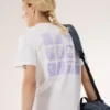 T-shirt à col rond Kragg SL Cotton Superbloom SS pour femme