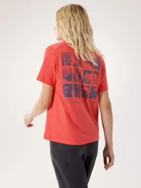T-shirt à col rond Kragg SL Cotton Superbloom SS pour femme