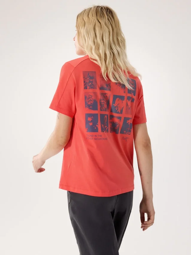 T-shirt à col rond Kragg SL Cotton Superbloom SS pour femme