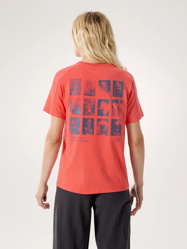 T-shirt à col rond Kragg SL Cotton Superbloom SS pour femme