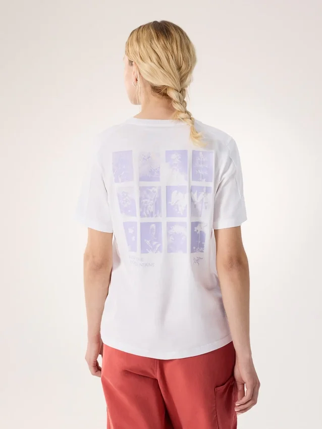 T-shirt à col rond Kragg SL Cotton Superbloom SS pour femme