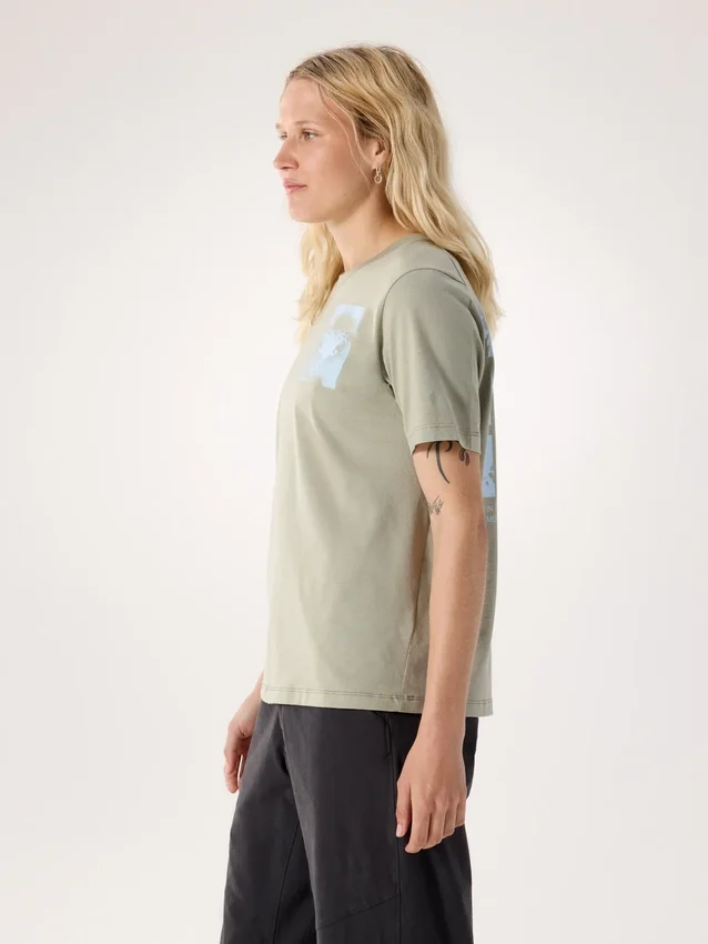 T-shirt à col rond Kragg SL Cotton Superbloom SS pour femme