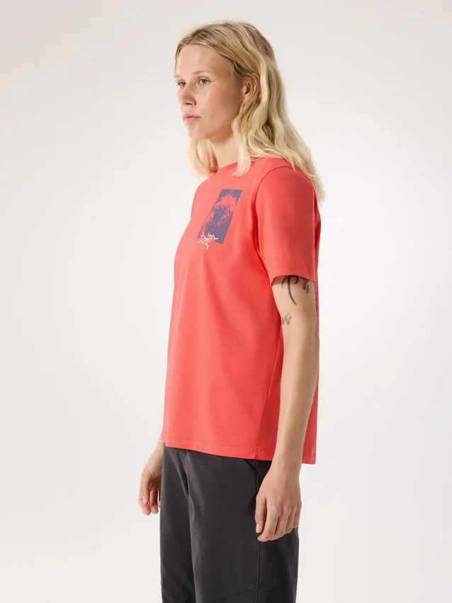 T-shirt à col rond Kragg SL Cotton Superbloom SS pour femme
