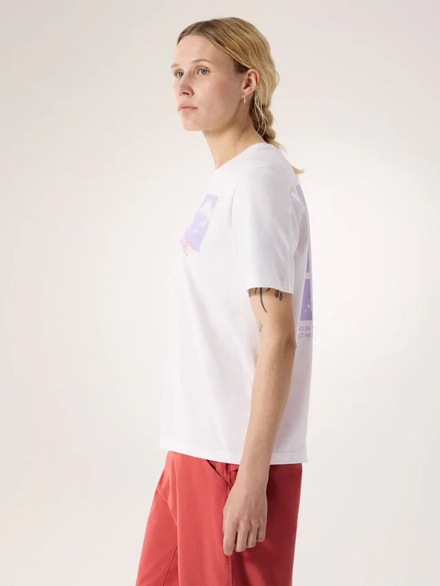T-shirt à col rond Kragg SL Cotton Superbloom SS pour femme