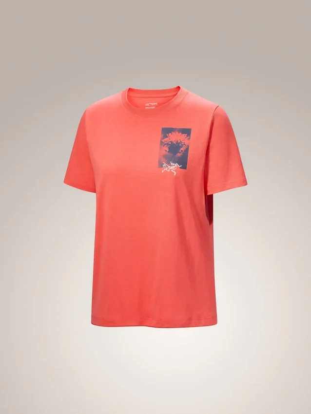 T-shirt à col rond Kragg SL Cotton Superbloom SS pour femme