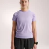T-shirt à col rond Norvan SS pour femme