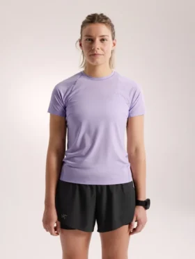 T-shirt à col rond Norvan SS pour femme