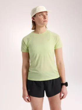 T-shirt à col rond Norvan SS pour femme