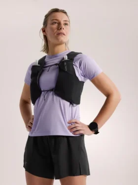 T-shirt à col rond Norvan SS pour femme