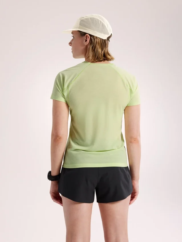T-shirt à col rond Norvan SS pour femme