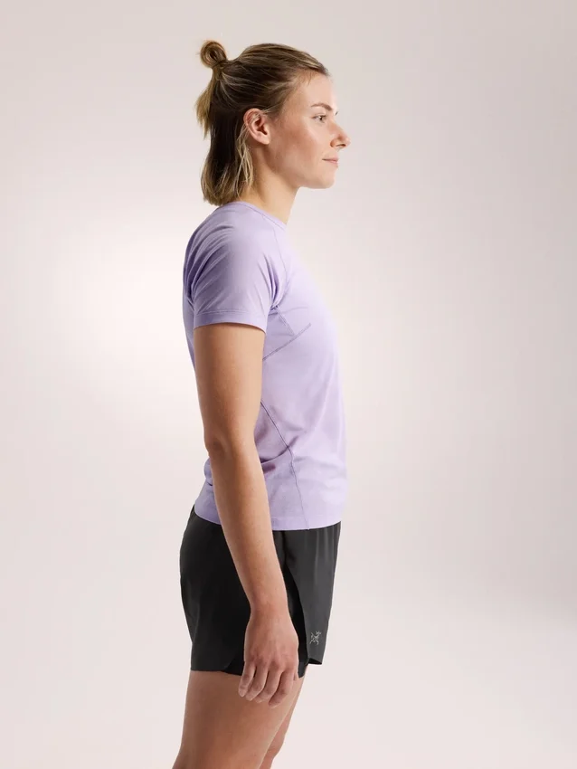 T-shirt à col rond Norvan SS pour femme