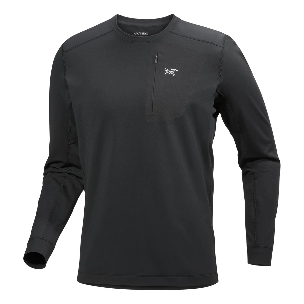 T-shirt à col rond Rho LT « Noir »
