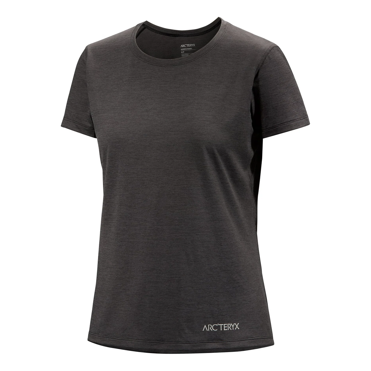 T-shirt à col rond « Taema Arc » « Oiseau » « Noir »